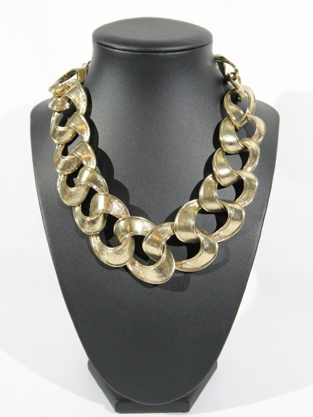 Vintage Monet Gold-Tone Link Necklace